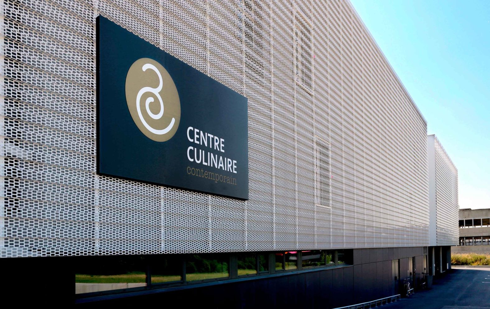 Landeau création Centre Culinaire Contemporain photo enseigne